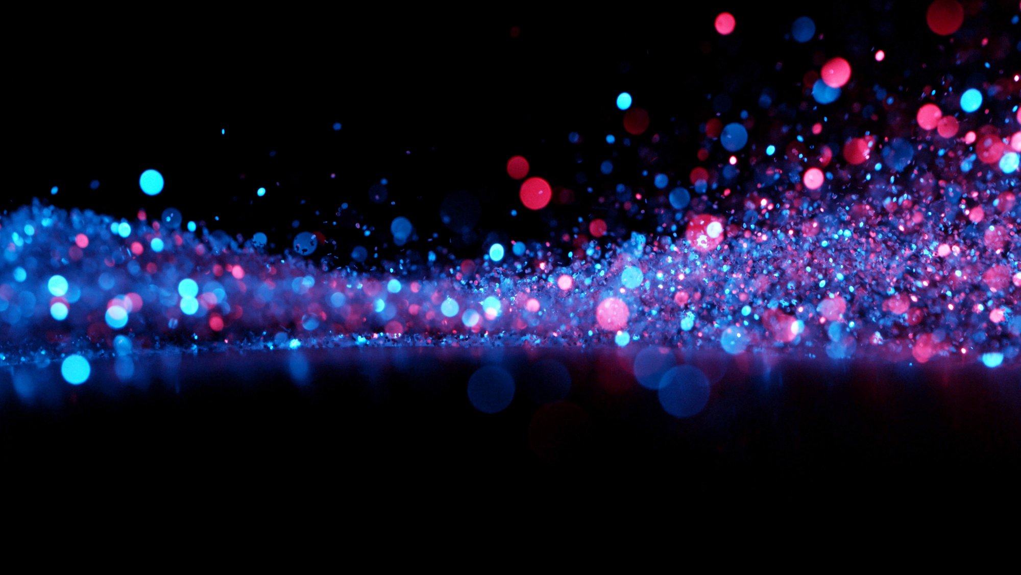 Abstract Neon Glittering Background